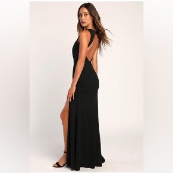 Black formal dress - Picture 4 of 4